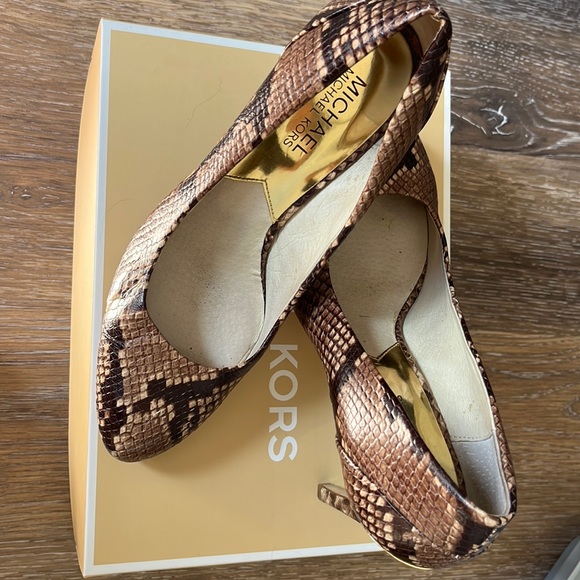Boots Mid-calf Heels By Michael By Michael Kors In Brown, Size: 8